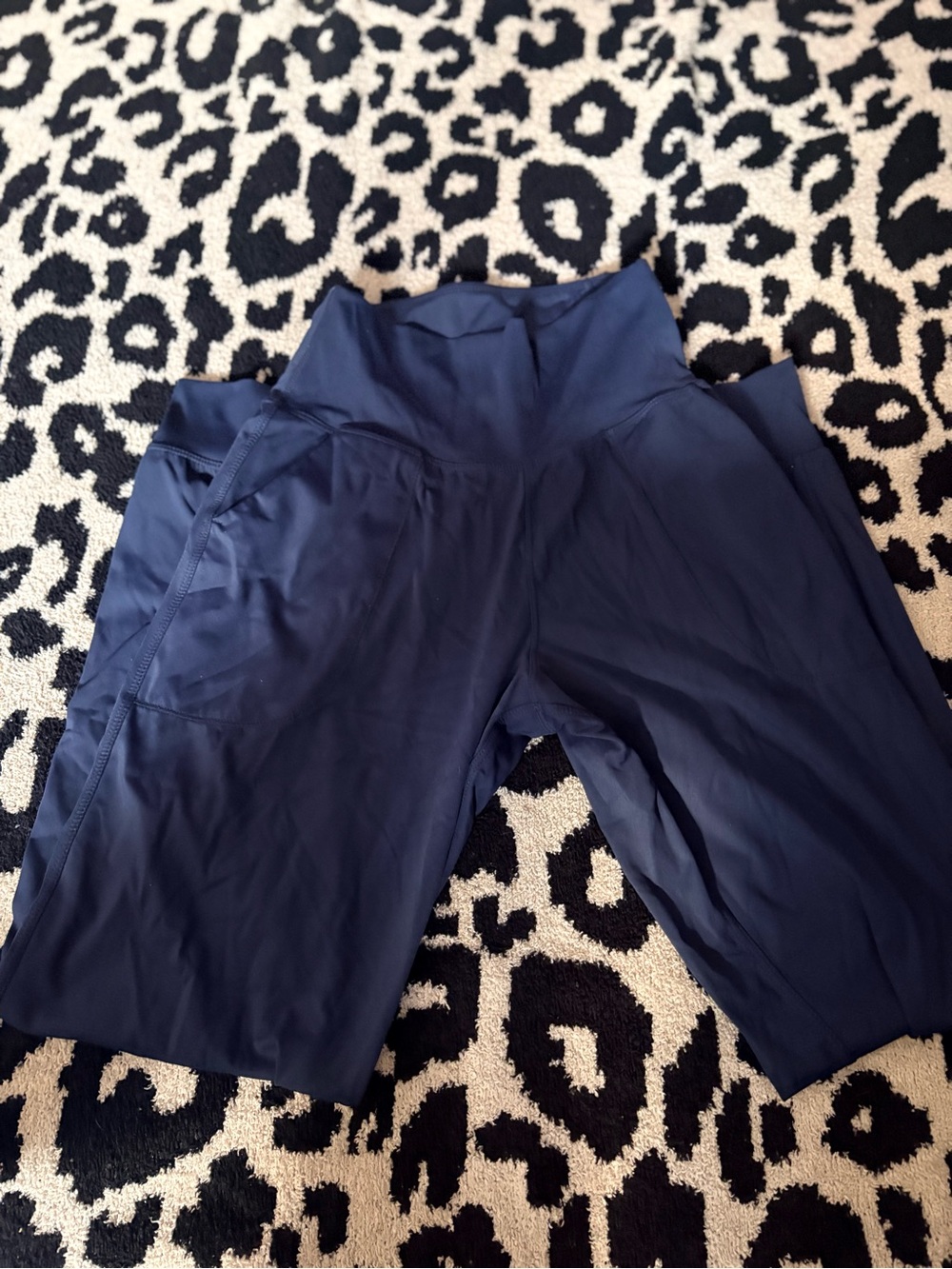 Women’s Navy High-Waist Active Joggers